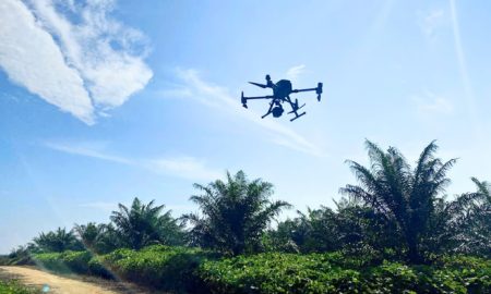 Potret Drone Pemetaan LiDAR