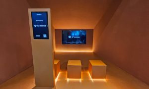 Booth Inovatif MLV Teknologi X HDII di Pameran Megabuild 2025