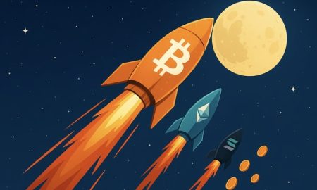 Ilustrasi Bitcoin Meroket (Sumber : VRITIMES.com)