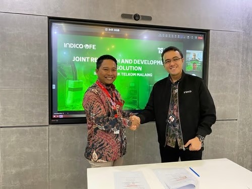 Kerjasama Indico dan SMK Telkom (Sumber : VRITIMES.com)