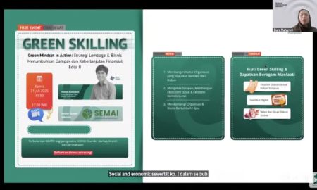 Dokumentasi Green Skilling Webinar (Sumber : VRITIMES.com)