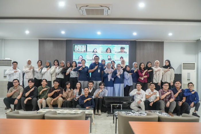 Dokumentasi Magang bersama di Jasa Marga. Sumber : VRITIMES.com