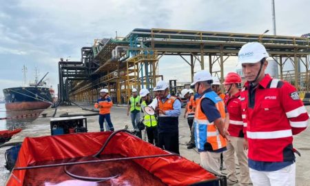 Tingkatkan Kesiapsiagaan, Pelindo Multi Terminal Branch Belawan Gelar Drill Oil Spill Response (OSR) (Sumber: VRITIMES.com)
