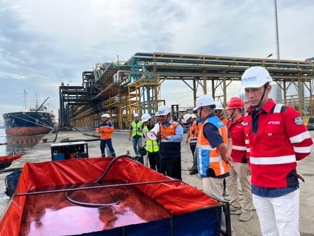 Tingkatkan Kesiapsiagaan, Pelindo Multi Terminal Branch Belawan Gelar Drill Oil Spill Response (OSR) (Sumber: VRITIMES.com)