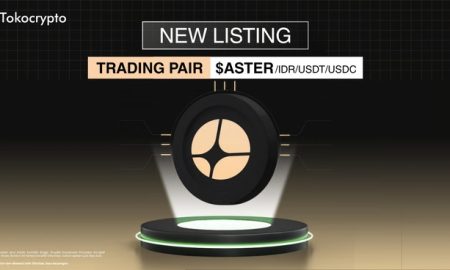 Tokocrypto Resmi Perdagangkan Token ASTER yang Naik Hampir 10.000% (Sumber : VRITIMES.com)