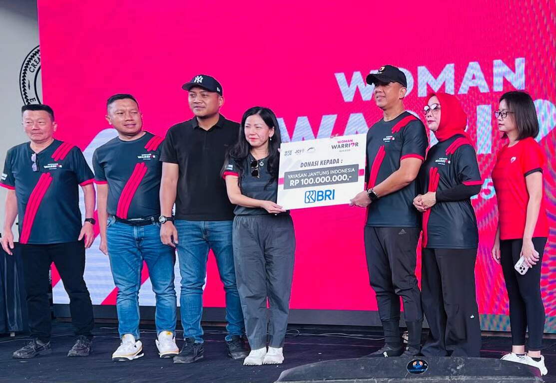 BRI Branch Office Veteran Region 6Jakarta 1 Dukung Women Warrior Run 2025 (Sumber: VRITIMES.com)