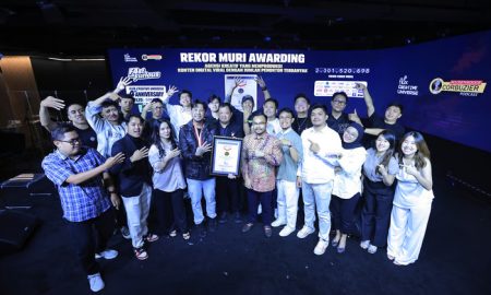 Flux Creative Universe Rayakan HUT ke-4 dan Cetak Rekor MURI sebagai Agensi Konten Viral Terbanyak. Sumber : VRITIMES.com