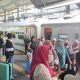 Penjualan Tiket KA Nataru Meningkat, Stasiun Surabaya Pasarturi Jadi Stasiun Keberangkatan Terfavorit. Sumber : VRITIMES.com