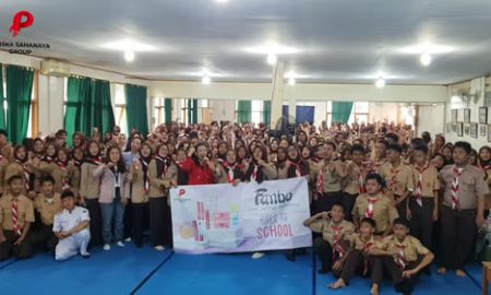 Turning Viral Content into Leads and Sales Workshop with Priska Sahanaya & Beauty Class Fanbo at SMK Kesehatan Mulia Karya Husada (Sumber: VRITIMES.com)