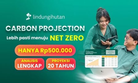 LindungiHutan Luncurkan “Carbon Projection”, Fitur Perhitungan Serapan Karbon Jangka Panjang. Sumber : VRITIMES.com