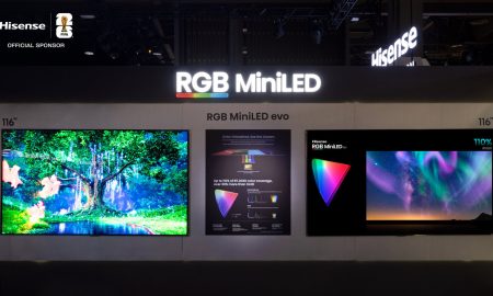 Hisense Debutkan 116UXS dan XR10, Mendorong RGB MiniLED Memasuki Era Baru di CES 2026 (Sumber: VRITIMES.com)