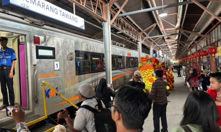 Hari Terakhir Periode Libur Imlek, Volume Penumpang KA di Wilayah Daop 4 Semarang Capai 45 Ribu Lebih. (Sumber: VRITIMES.com)