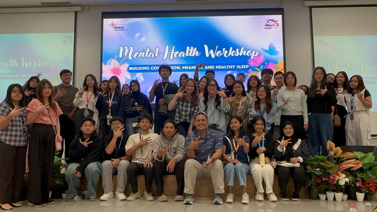 BINUS @Malang Hadirkan Workshop untuk Kesehatan Mental dan Performa Akademik. (Sumber: VRITIMES.com)