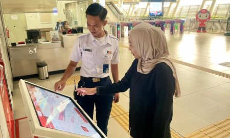 Hadirkan Layar Interaktif, Perkuat Layanan Informasi dan Pengaduan Digital di LRT Jabodebek. (Sumber: VRITIMES.com)