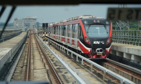 KAI Tetapkan Tarif Rp1 untuk LRT. Sumber : VRITIMES.com