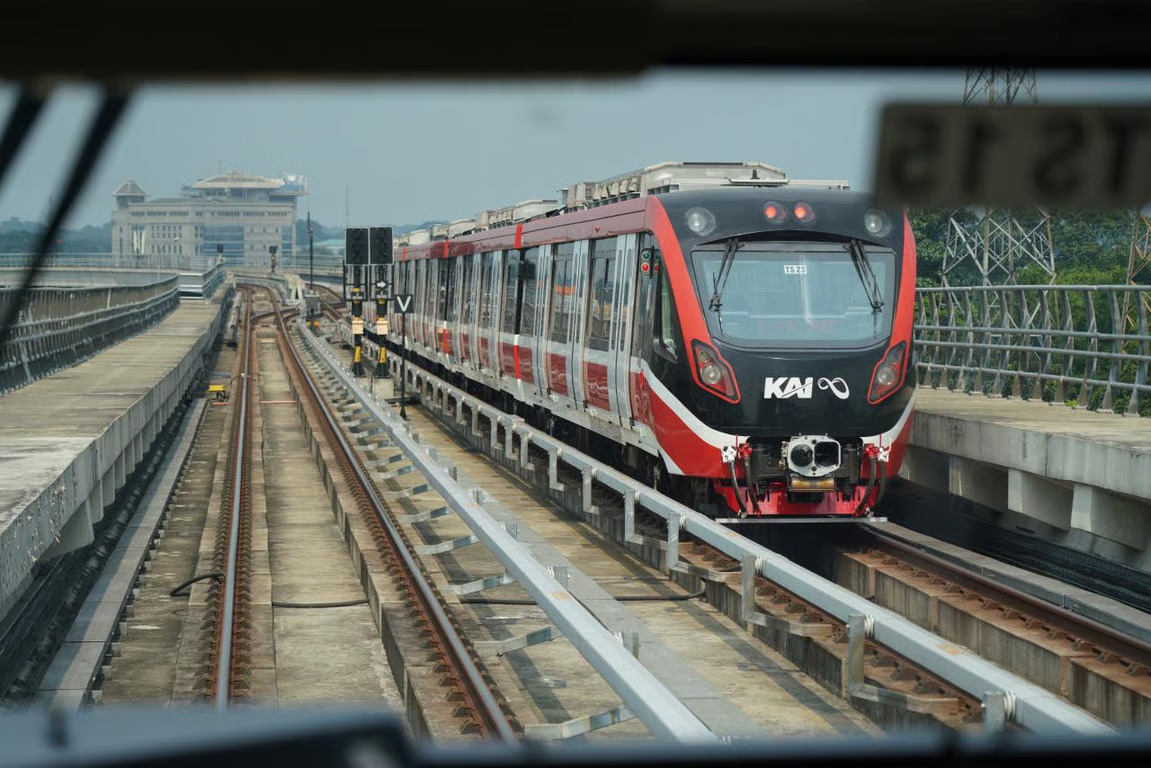 KAI Tetapkan Tarif Rp1 untuk LRT. Sumber : VRITIMES.com