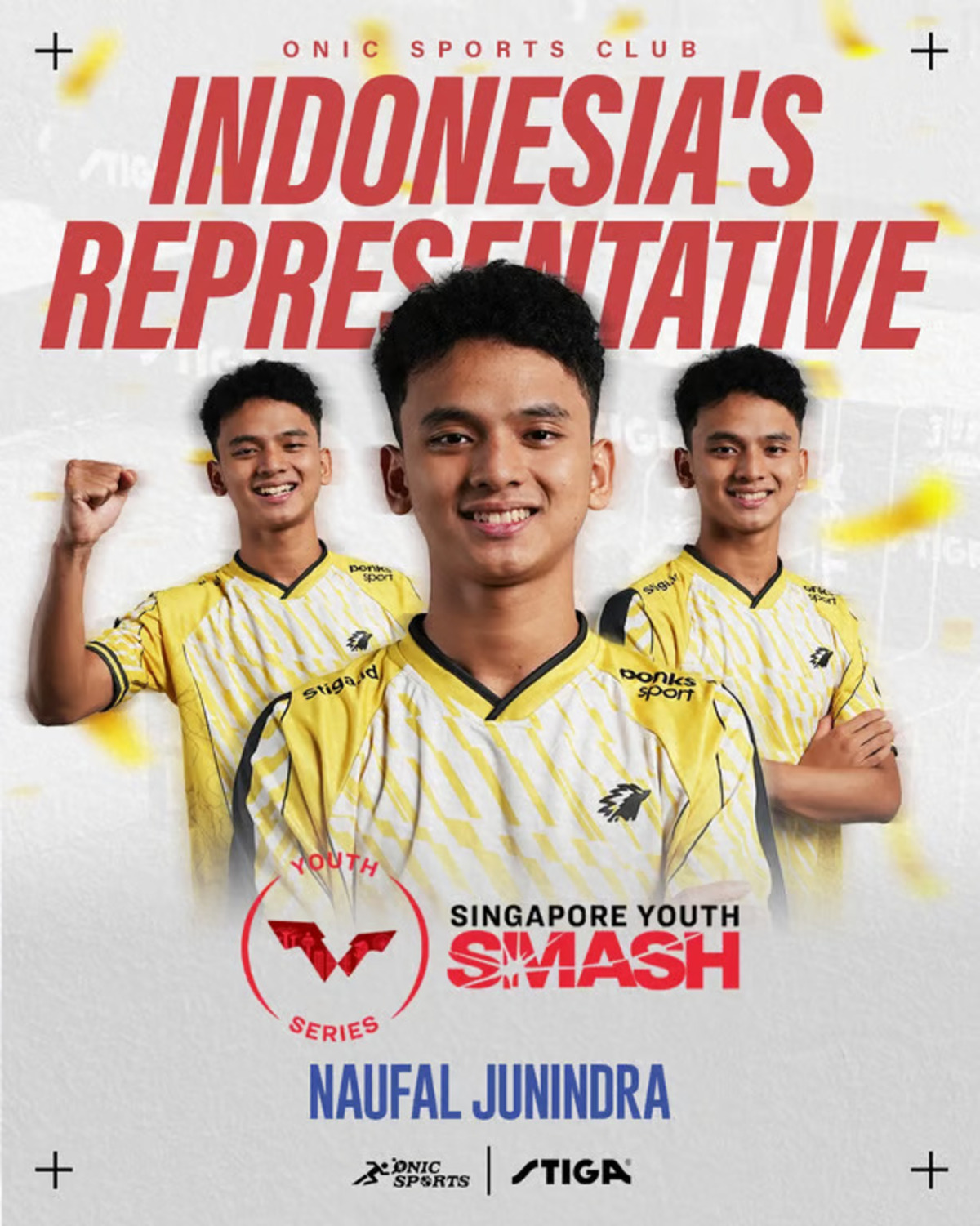 KEJUTAN DI SINGAPURA BINTANG MUDA INDONESIA NAUFAL TEMBUS JAJARAN ELIT DUNIA DI WTT SINGAPORE YOUTH SMASH 2026. (Sumber: VRITIMES.com)