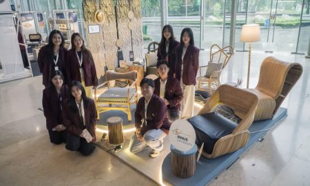 Mahasiswa Interior Design BINUS. Sumber : vritimes.com