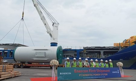 PTP Nonpetikemas Cabang Banten Tangani Ekspor Perdana Wind Mill Tower Tujuan Kanada (Sumber: VRIITIMES.com)