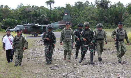 Pangkogabwilhan III Pastikan Bandara Perintis di Papua Kembali Aman dan Siap Beroperasi. (Sumber : VRITIMES.com)