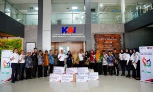 KAI Divre IV Tanjungkarang Salurkan CSR Lebih dari Rp1,7 Miliar, Wujud Komitmen Tanggung Jawab Sosial Perusahaan. sumber : vritimes.com