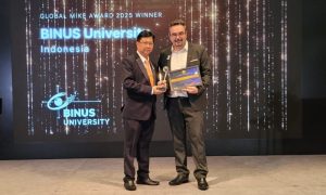 Menuju Usia ke-45, BINUS University Raih Global Most Innovative Knowledge Enterprise (MIKE) Award 2025: Wujudkan Dampak Berkelanjutan (Sumber: VRITIMES.com)