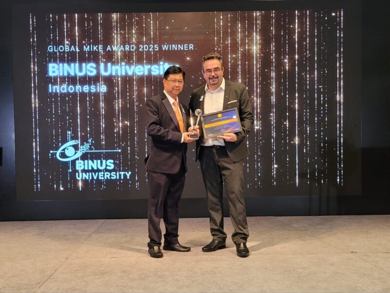 Menuju Usia ke-45, BINUS University Raih Global Most Innovative Knowledge Enterprise (MIKE) Award 2025: Wujudkan Dampak Berkelanjutan (Sumber: VRITIMES.com)