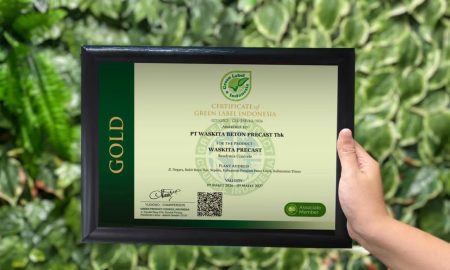 Ramah Lingkungan, Gedung-gedung di IKN Gunakan Beton Bersertifikasi Green Label dari Batching Plant WSBP Sepaku. Sumber : vritimes.com