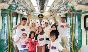 Edutrain LRT Jabodebek, Cara KAI Kenalkan Transportasi Publik kepada Anak Sejak Dini. sumber : vritimes
