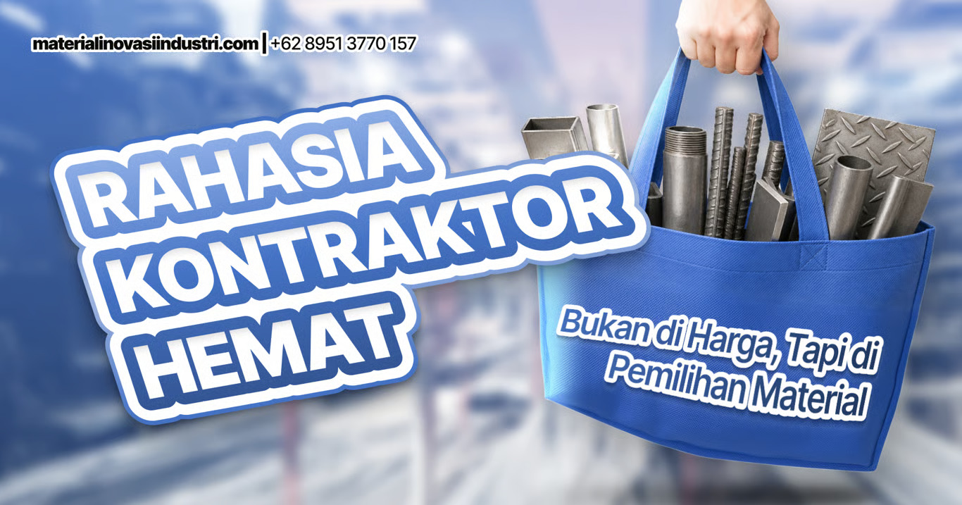 Rahasia Kontraktor Hemat Bukan di Harga Tapi di Pemilihan Material. (Sumber : VRITIMES.com)