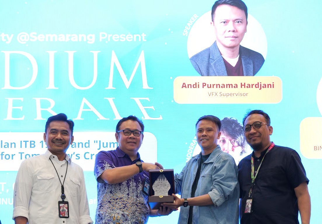 Studium Generale BINUS University @Semarang Hadirkan Praktisi Industri VFX untuk Mahasiswa. SUMBER : VRITIMES.COM