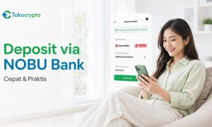 Pasar Kripto Melemah, Tokocrypto Perkuat Akses Deposit Lewat Nobu Bank. (Sumber : VRITIMES.com)