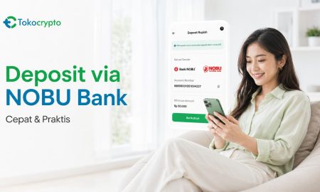 Pasar Kripto Melemah, Tokocrypto Perkuat Akses Deposit Lewat Nobu Bank. (Sumber : VRITIMES.com)