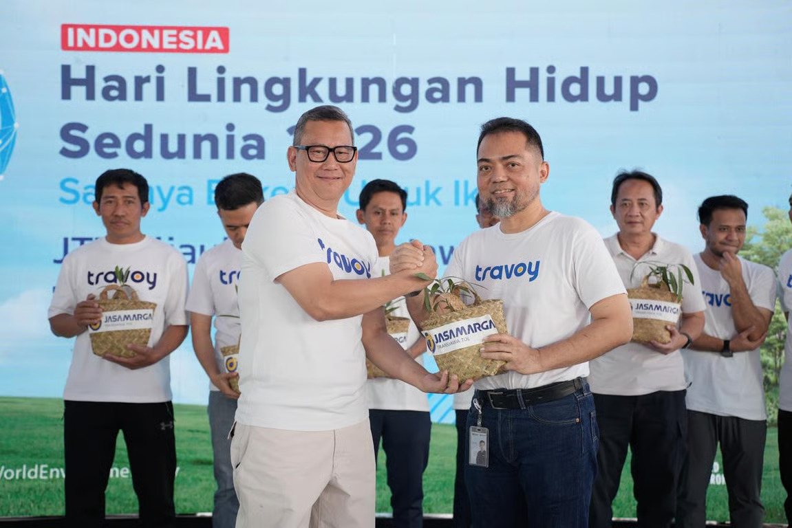 Peringati Hari Lingkungan Hidup Sedunia 2026, JTT Komitmen Hijaukan Trans Jawa melalui Penanaman 1.000 Pohon. (Sumber : VRITIMES.com)