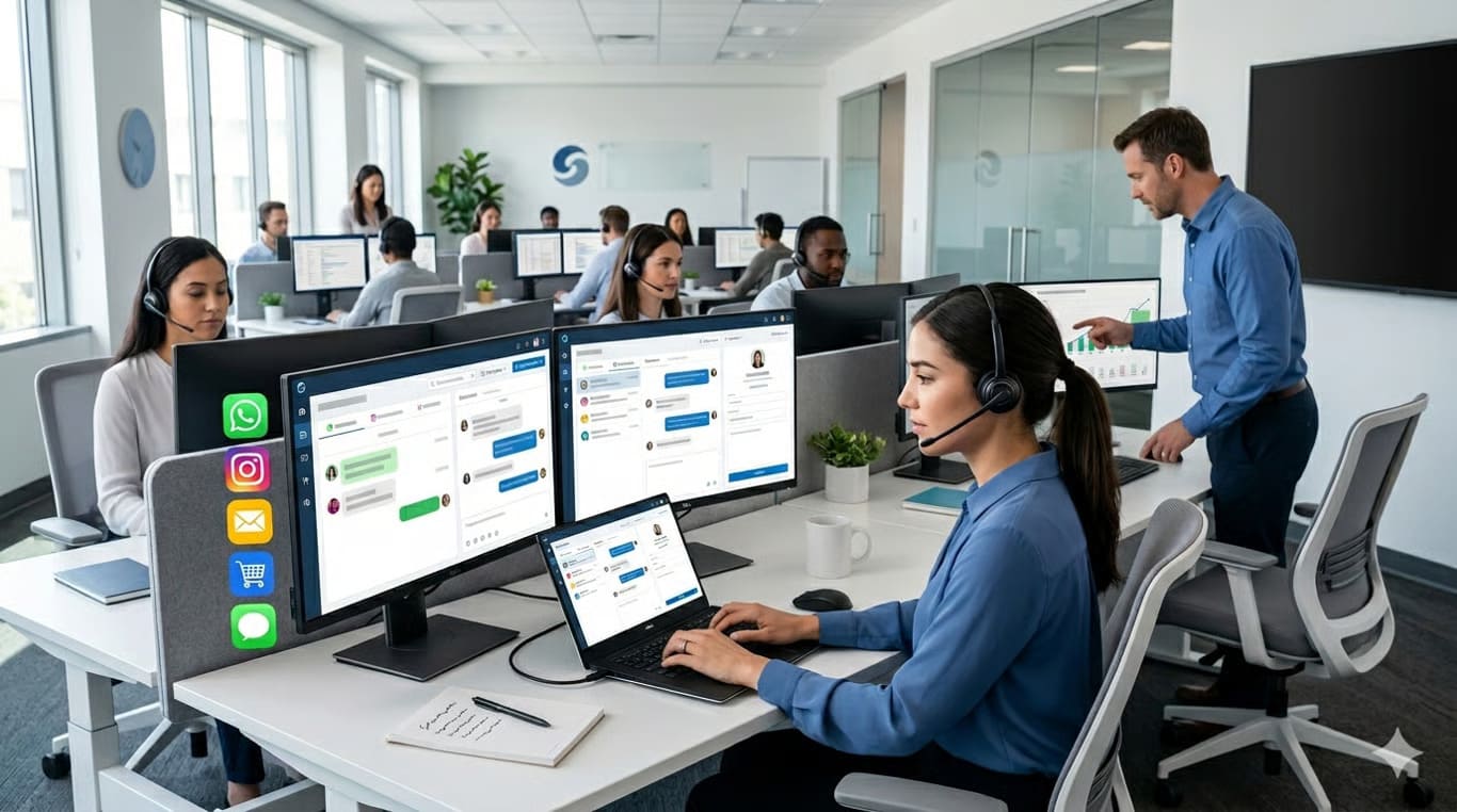 Platform Omnichannel Barantum Permudah Pengelolaan Chat dari Banyak Channel. sumber : vritimes.com