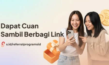 S.id Luncurkan Program Referral Dapat Cuan Sambil Berbagi Link. sumber : vritimes.com