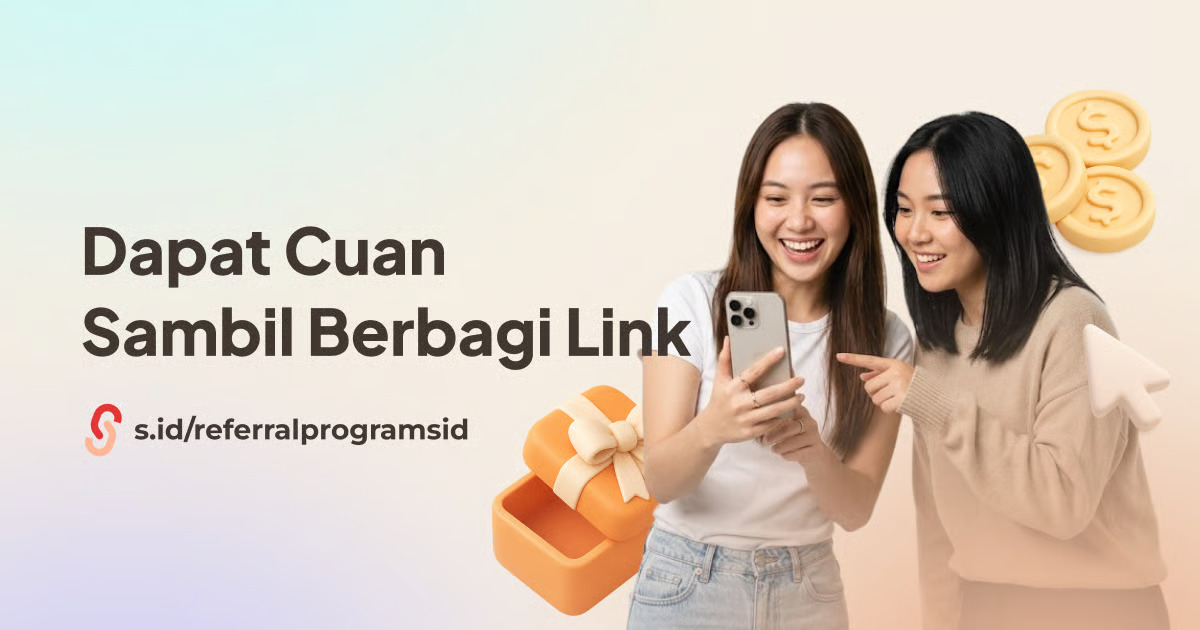 S.id Luncurkan Program Referral Dapat Cuan Sambil Berbagi Link. sumber : vritimes.com