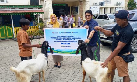 Wujud Kepedulian Sosial, PT Jasamarga Tollroad Maintenance Salurkan Bantuan Hewan Kurban Senilai Rp480 Juta untuk 1.650 Penerima Manfaat. sumber : vritimes.com