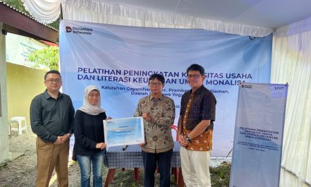 Gayamharjo Naik Kelas! BRI Life dan BRI Research Institute Dorong Inovasi Singkong Jadi Pie Susu dari Tepung Mocaf. sumber : vritimes.com