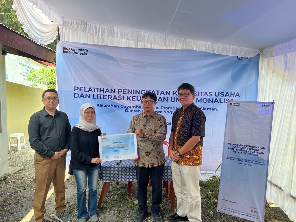 Gayamharjo Naik Kelas! BRI Life dan BRI Research Institute Dorong Inovasi Singkong Jadi Pie Susu dari Tepung Mocaf. sumber : vritimes.com