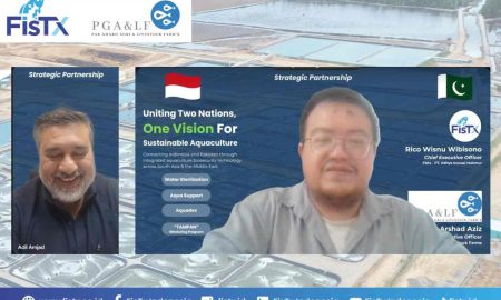 Indonesia Naik Kelas FisTx Bawa Teknologi Tambak Nasional ke Pasar Asia Selatan dan Timur Tengah. (Sumber : VRITIMES.com)