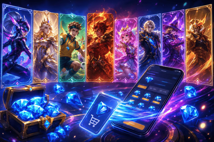 Ingin Koleksi Skin Baru Top Up Mobile Legends Kini Bisa Dilakukan Lebih Mudah. sumber : vritimes.com