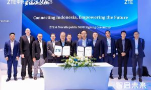 ZTE dan MoraRepublic Tandatangani Nota Kesepahaman Strategis untuk Memperluas Layanan FWA dan FTTH di Indonesia. sumber : vritimes.com