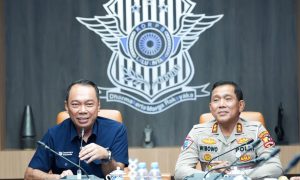 Korlantas Polri dan Jasa Marga Perkuat Kolaborasi, Bahas Digitalisasi, Nataru hingga Penertiban ODOL. sumber : vritimes.com