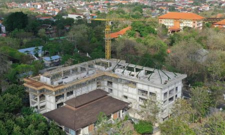 Membangun Masa Depan Riset dan Teknologi, Pembangunan Gedung L-SSIT Universitas Udayana Capai Progres 47,11%. sumber : vritimes,com