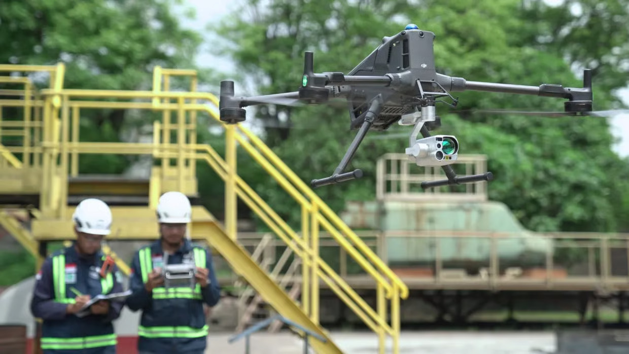 MetScan V1 Pemindai Metana Berbasis Drone dengan TDLAS untuk Industri Migas. sumber : vritimes.com