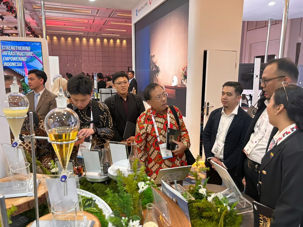 Akselerasi Hilirisasi Berbasis Teknologi, PTPN III (Persero) Tampilkan Portofolio Inovasi Olahan Kelapa Sawit di DTIIF 2026. SUMBER : VRITIMES.COM