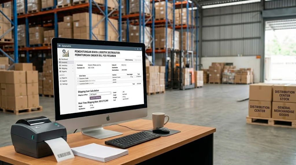 Biaya Logistik Distributor Hitung Ongkir Riil per Order di Odoo. SUMBER : VRITIMES.COM
