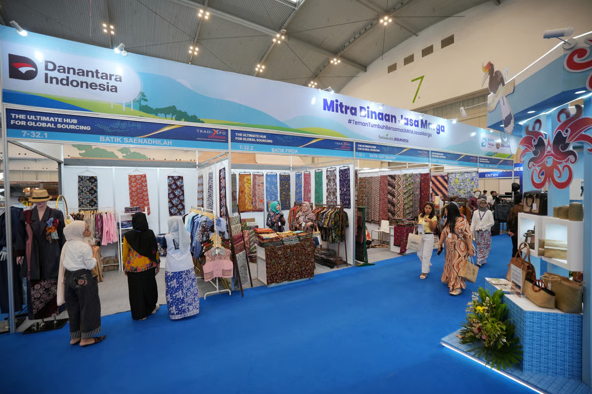 Dorong UMKM Naik Kelas, Jasa Marga Fasilitasi Lima UMKM Binaan di Trade Expo Indonesia 2026. SUMBER : VRITIMES.COM