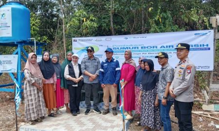 Memaknai 70 Tahun Pengabdian, SUCOFINDO Bangun Sumur Bor Air Bersih di Kalimantan Selatan. SUMBER : VRITIMES.COM